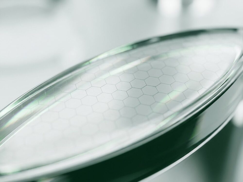 Macro view of a GENS Nano photocatalytic nano-coating